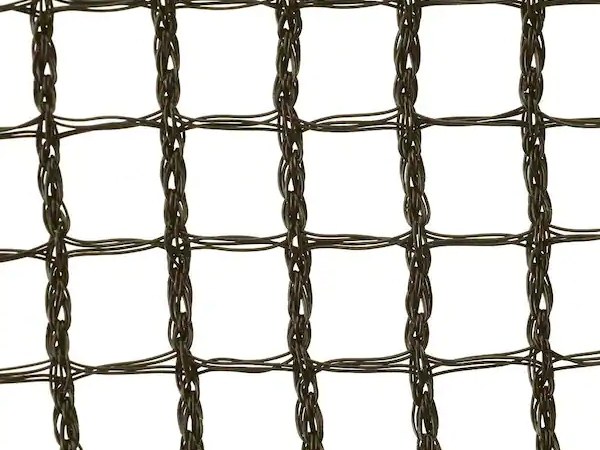 Monofilament Raschel square warp knitted net