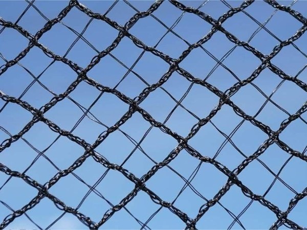 X-weave warp knitted net